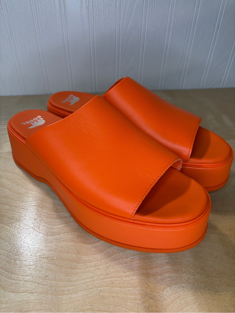 Sorel Dayspring Platform Slide Sandals - Optimized Orange